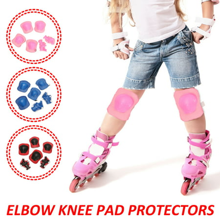 Hot Sales 6pcs/set Kids Scooter Cycling Roller Skating Bicycle Protective Patins Set Knee Pads Guard Elbow Wrist Protector Extreme Sport