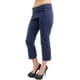 Vivians Fashions Pantalon de Yoga - Capri Manque et Manque Plus de Tailles – image 2 sur 4