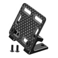 thumbnail image 2 of Yinanstore RC Car ESC Mounting Fixing Plate Upgrade DIY Accessories Parts Electronics Mounting Plate Easy Installation for Model Crawler Black, 2 of 8