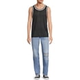 thumbnail image 3 of No Boundaries Men's and Big Men's Mesh Tank Top, Sizes XS-5XL, 3 of 5