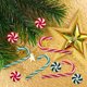 thumbnail image 5 of 80 Uds bastón de caramelo adornos colgantes de Navidad bastón de caramelo para corona de Navidad suministros para fiestas en casa, 5 of 7