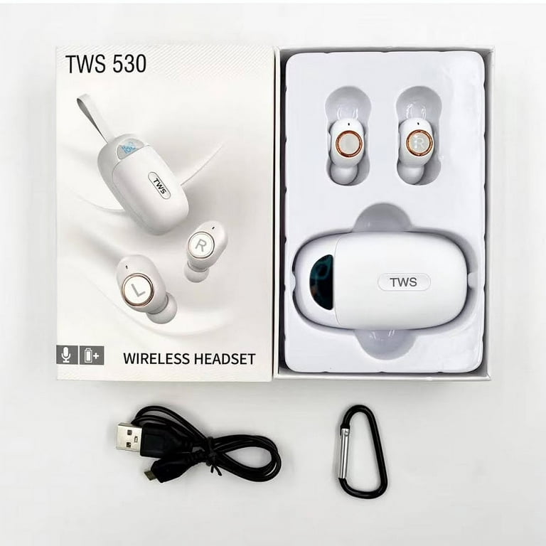 Wireless Earbuds For Samsung Galaxy Round G910S , with Immersive Sound True  5.0 Bluetooth in-Ear Headphones with 2000mAh Charging Case Stereo Calls