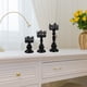 thumbnail image 2 of 1 juego de candelabros vintage decorativos, base de hierro para velas, 2 of 7