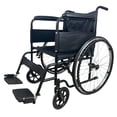 thumbnail image 1 of Silla De Ruedas Plegable De Lujo Compacta Todo Terreno Drive negro, 1 of 9