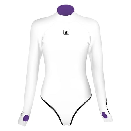 Trudive Openback Women s Long Sleeve Cheeky Bikini Cut Wetsuit