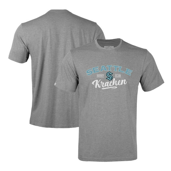 Men's Levelwear Gray Seattle Kraken Richmond Ice Wall T-Shirt