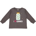 thumbnail image 3 of Inktastic I Love Summer Cute Fireflies Boys or Girls Long Sleeve Toddler T-Shirt, 3 of 5