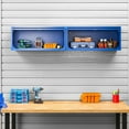 thumbnail image 6 of STANI Wall Mount Metal Cabinet with Up-Flip Doors,Wall Hanging Storage Cabinets with Locking Doors,Lockable Tool Chest Cabinet for Garage Basement School, 6 of 8