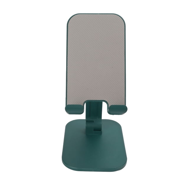 Soporte Para Teléfono Celular, Orificio De Carga Reservado Soporte De Escritorio Para Teléfono Altura De ángulo Ajustable Para Teléfonos Tabletas Dentro De 7.9in ANGGREK Verde
