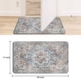 thumbnail image 6 of Bohemian Blue Ethnic Rug Door Mat Welcome Door Mat for Front Door, Home Entrance, Yard, Floor, Patio, Non Slip Spring Summer Welcome Mat Indoor Outdoor Doormat 30"*17", 6 of 6