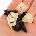 thumbnail image 3 of Miangastore 1 Set License Plate Frame Screws Clips License Plate Fasteners License Plate Mounting Accessories, 3 of 9