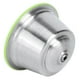 thumbnail image 3 of Cápsula de café reutilizable y recargable de acero inoxidable, compatible con cafeteras Dolce Gusto, color verde., 3 of 13