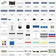 Electronics Component Fun Kit With Item Box For Arduino Raspberry Pi Resistors Capacitor LED Sensor Module Starter Kit -starter kit