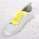 thumbnail image 2 of 2 Pares Cordones Planos De Zapatos Transparentes Hilado De Nieve De 2,5 Cm De Ancho Para Zapatillas De Deporte Amarillo 160 cm / 63 " Unique Bargains Cordones, 2 of 6