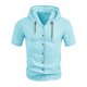 thumbnail image 1 of pstuiky camisetas para hombre, Camisa informal de manga corta con solapa para hombre, de verano, de color liso, estilo moderno y de moda. camisetas de hombre s, 1 of 8