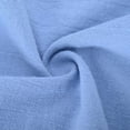 thumbnail image 6 of Summer Plus Size Shirts for Womens Fashion V-neck Cotton and Linen Short Sleeved Solid Color T-shirt Linen Style Large Short Sleeved Short Sleeved Top/shirt, 6 of 6