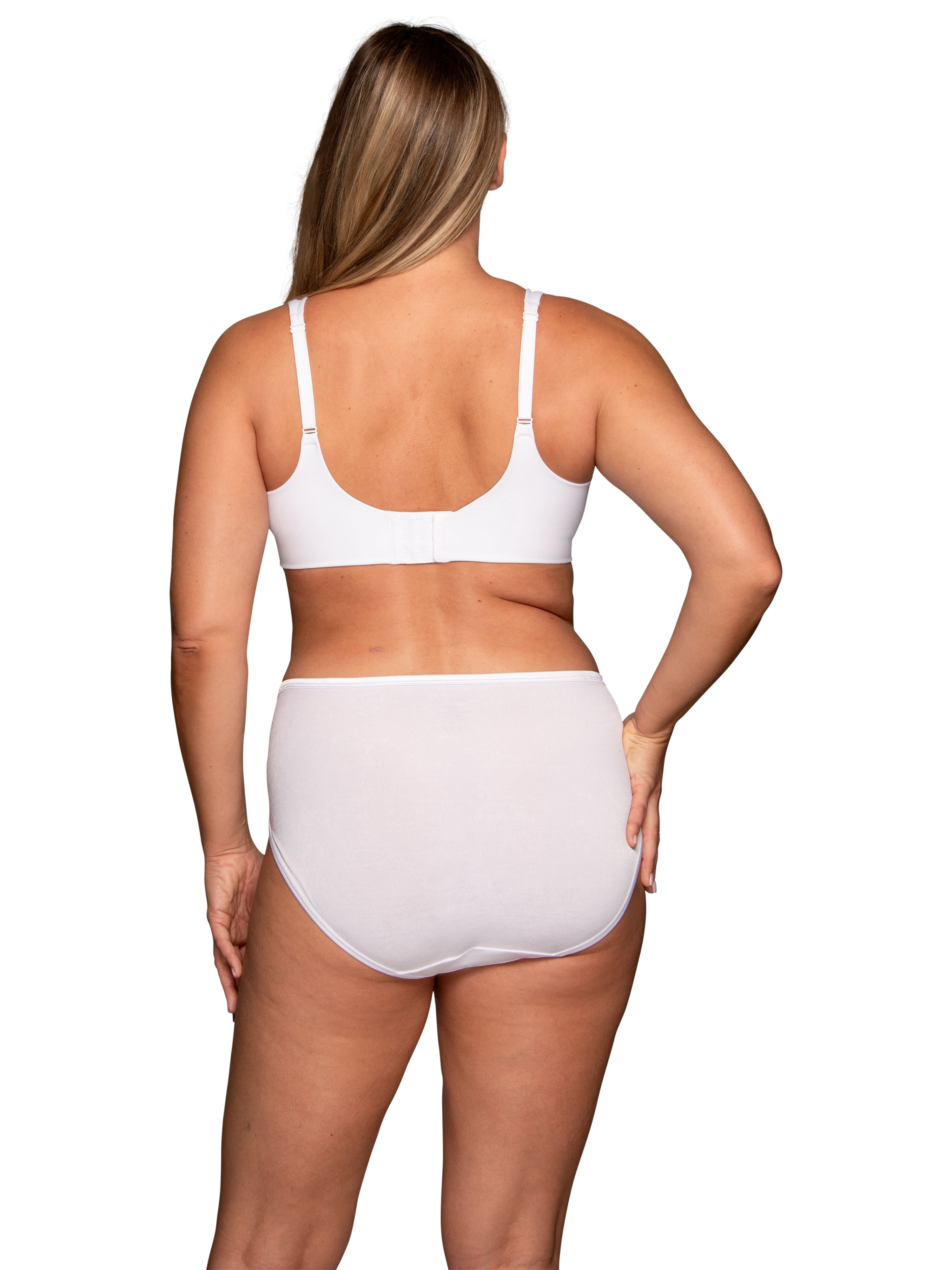 Vanity Fair Lingerie Women's Beauty Back Wireless Bra with Lift, Smoothing, Simple Sizing S-3XL, Style 72164