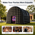 thumbnail image 6 of Connsann Inflatable Nightclub Tent with Blower, Oxford Cloth, for Outdoor Party, Club, and Entertainment Use (No LED Lights), 6 of 10