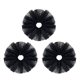 thumbnail image 1 of piezas de coleteros de encaje de lunares grandes de estilo simple con flores grandes para el cabello, 1 of 6