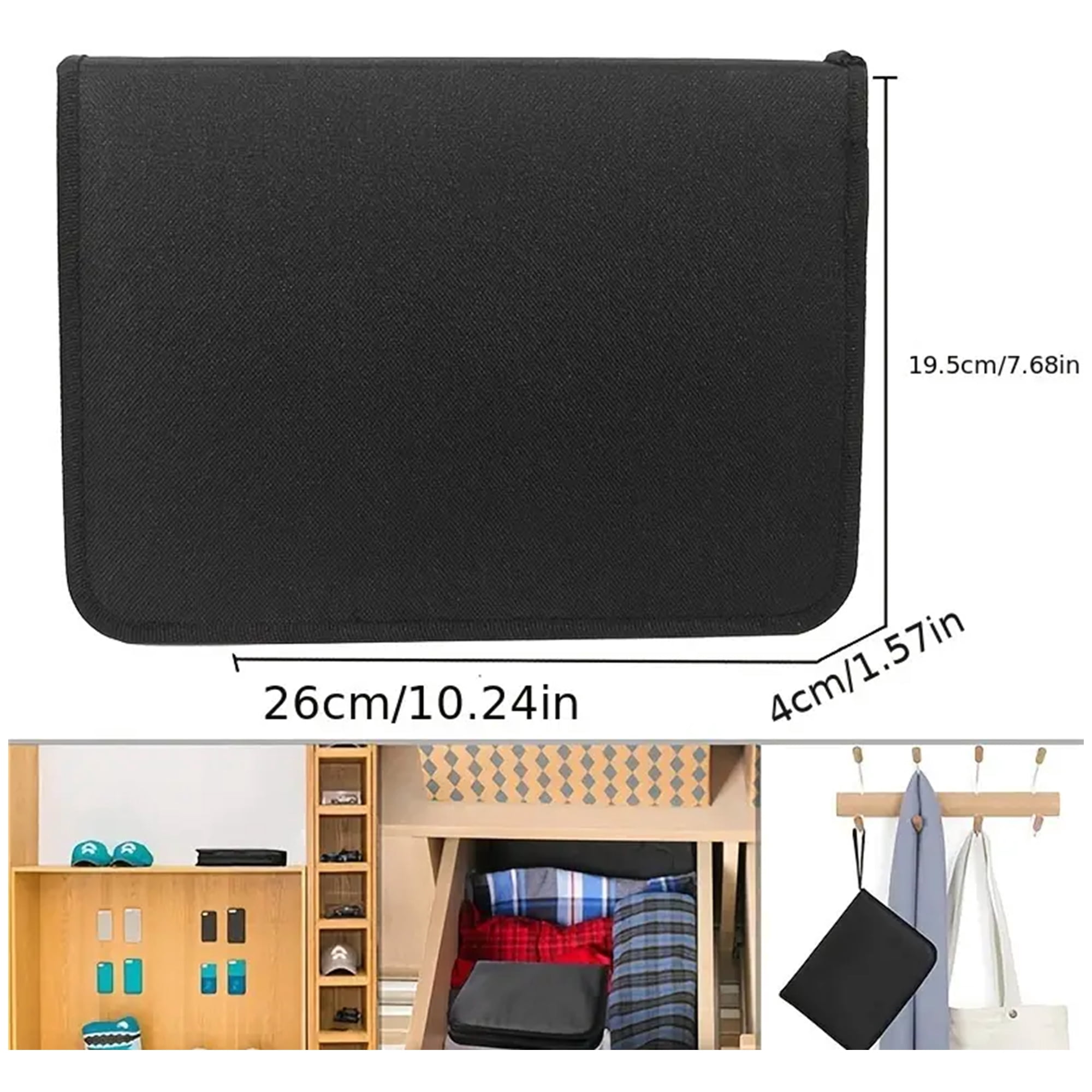 230PCS Sewing Kit, Balomy Sewing Supplies for Home Travel and Emergency, Portable Beginners Travel Thread Stitches Needles Button Set with Cut, Thread Needle Storage Box for DIY （Black）