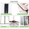 thumbnail image 4 of Funda MÁGICA para ropa, resistente al polvo, a las polillas y a la humedad, para conjunto de camisa y abrigo, funda protectora translúcida con cremallera, 6 piezas, 60 x 100 cm (negra) -, 4 of 5