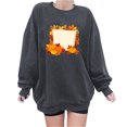 thumbnail image 1 of ICHUANYI Liquidación Moda de mujer Otoño Impreso Blusa suelta de manga larga Cuello redondo Casual Pullover Tops Sweatershirt ICHUANYI WER202308170906, 1 of 3