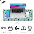 thumbnail image 5 of Long Mouse Pads for Desk,Cartoon Skull Pattern Desk Mats on Top Of Desks, Desk Mouse Pad Extra Large with 3mm Non-Slip Base and Stitched Edge for Gaming,Office,Work,Home 31.5"x11.8", 5 of 6