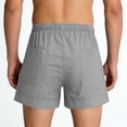 thumbnail image 3 of fatyb Mens Summer Beach Shorts Elastic Waist Lightweight Drawstring Mens Casual Shorts with Pockets, 3 of 7