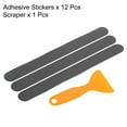 thumbnail image 3 of Unique Bargains 7.9 x 0.8 Inch Anti Slip Grip Tape Non-Slip Traction Strips Square with Scraper, Grey 12 Pack, 3 of 5