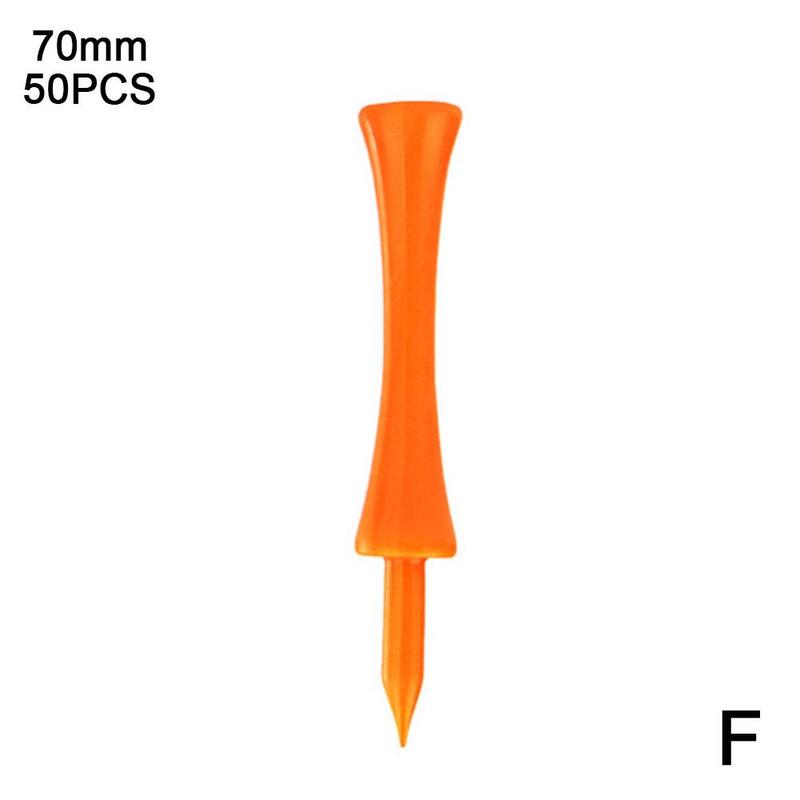 Plastic Step Down Golf Tees 50 Count Height Control Graduated. Sizes 6