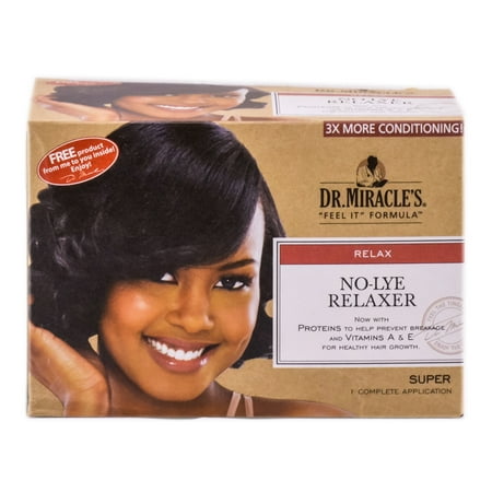 Dr Miracles Feel it Formula No-Lye Relaxer, 1 ea