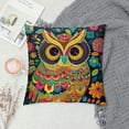 thumbnail image 2 of Orinice Flowers Graphic Decorative Cushion Throw Pillow Cover for Home Couch Living Room Sofa, High-Quality 1PC 20x20in, 2 of 5