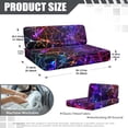 thumbnail image 7 of Uorisanigo RV Dinette Sofa Cover Stretchable Couch Cushion Slipcovers Breathable and Dirt-Resistant Halloween Spider Webs Print Camper Cushion Cover Booth Seats for Car Bench, 7 of 7