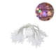 thumbnail image 2 of Fiudx Decoración del hogar Luces navideñas, 10 luces LED con forma de copo de nieve, luces que funcionan con pilas para dormitorio, patio, habitación, jardín, fiesta, hogar, decoración navideña, deco, 2 of 6