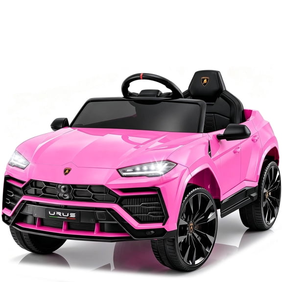 Lamborghini 12 V Powered Ride on Cars, Remote Control, Battery Powered, Black