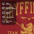 thumbnail image 4 of Men's Harry Potter Gryffindor Quidditch Gold Team Seeker Graphic Tee Cardinal 2X Large, 4 of 10
