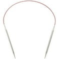 thumbnail image 1 of Red Lace Stainless Steel Circular Knitting Needles 16"  -Size 6/4Mm, 1 of 1