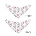 thumbnail image 3 of Rateoe Rose Flower B Print Pet Scarf for Dogs and Cats – Stylish Reflective Design, Breathable & Durable Pet Bandana with Quick-Release Buckle-Large, 3 of 5