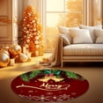 thumbnail image 7 of PALIFEUR Christmas Rugs for Living Room, 19.7 x 19.7 Inch Holiday Snowflake Decor Area Rug for Bedroom, Non Slip Washable Christmas Living Room Rug for Festival Party Decorations, 7 of 7