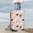 thumbnail image 4 of Wukai Funny Chicken Elastic Luggage Cover: Personalized Protection for Your Suitcase - Fits 19~29-inch, Washable & Durable Travel Companion-, 4 of 8