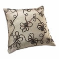thumbnail image 2 of Venetian Vintage Embroidered Floral Design 18" X 18" Decorative Cushion Cover, 2 of 3