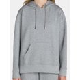 thumbnail image 3 of Athletic Works Women's and Women's Plus Super Soft Hoodie, Sizes XS-4X, 3 of 4
