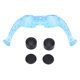 thumbnail image 2 of Accesorios de controlador Controlador translúcido Placa frontal Empuñaduras de pulgar para controlador inalámbrico PS5 DualSense Azul, 2 of 14