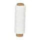 thumbnail image 3 of 50 Metros/Rollo 150D/16 Artesanía De Cuero Hilo De Coser Plana Mano Costura Hilo Encerado (Blanco), 3 of 7