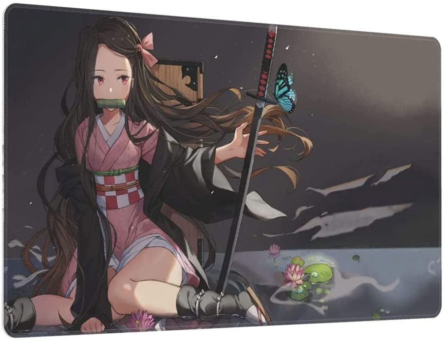 Demon Slayer Mouse Pad Anime Mousepad Gaming Mouse Mat With Nonslip Rubber  Base For Computer Laptop Desk Pad Accessories Kids Teens Adults 10x12 Inch   Fruugo IN