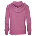 thumbnail image 4 of Boxercraft BW5201 Women's Dream Fleece Full-Zip Hoodie-ORCHID HEATHER-2XL, 4 of 4