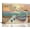 Beach And Turtles 02, variant on Farm Truck Flowers Bathroom Wall Art Country Hummingbirds Farmhouse Floral Pictures Wall Decor Rustic Canvas Print Painting Decorations Framed Artwork for Living Room Bathroom Bedroom 12"x16"