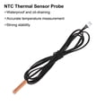 thumbnail image 4 of Sonda Térmica NTC 5K Uxcell, Sonda de Temperatura Sensible de Cobre de 39.4 Pulgadas, Cable de Extensión de Termómetro Digital Transmisor de Temp para Dispensador de Agua Refrigeradores, 4 of 6