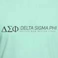 thumbnail image 3 of CafePress - Delta Sigma Phi Grayscale Logo T Shirt - Men's Fitted T-Shirt, 3 of 4