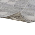 thumbnail image 3 of Benjara Rylie 5 x 8 Indoor Outdoor Area Rug, Handwoven Polyester, Gray Geometric, 3 of 5